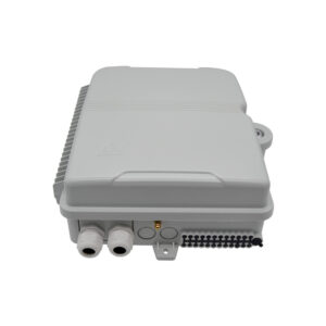 Caja fibra óptica FTTH