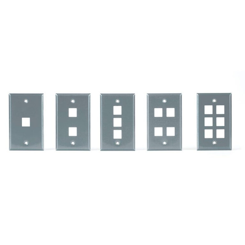 PLACAS FRONTALES DE ACERO INOXIDABLE KMJ - OCC