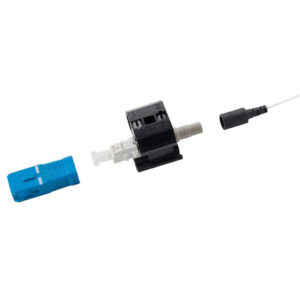 Conector mecánico de fibra óptica