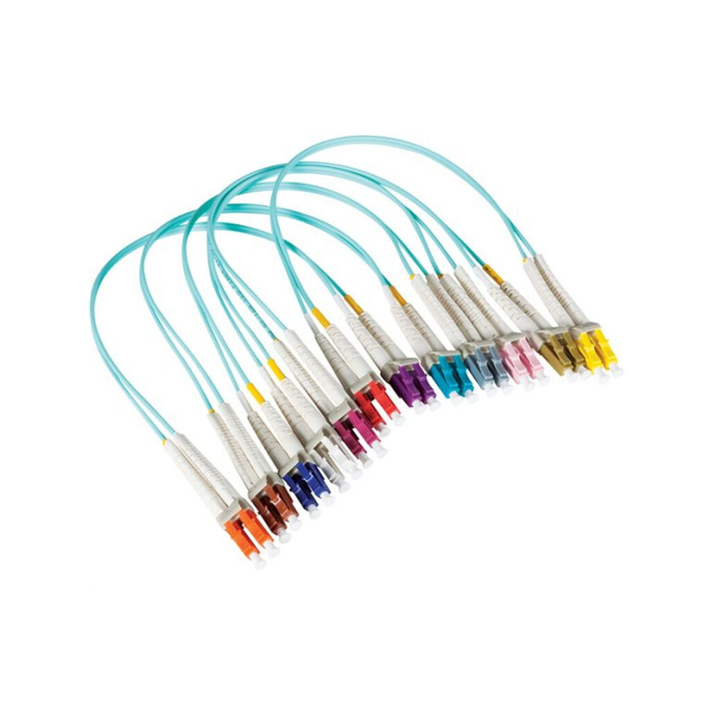 Conectores de fibra óptica LC con llave