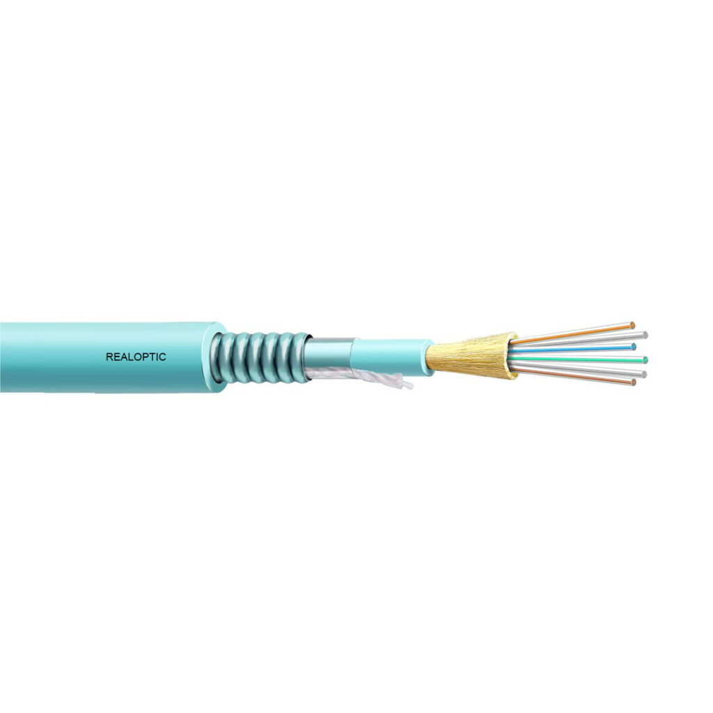 Cable blindado con cinta de acero corrugado de doble cubierta LSZH