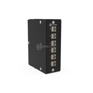 Caja de conexión de RJ45 para riel din
