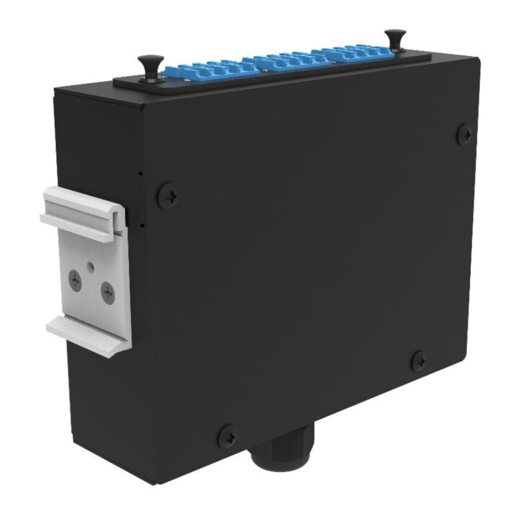 Mini caja distribución Riel Din