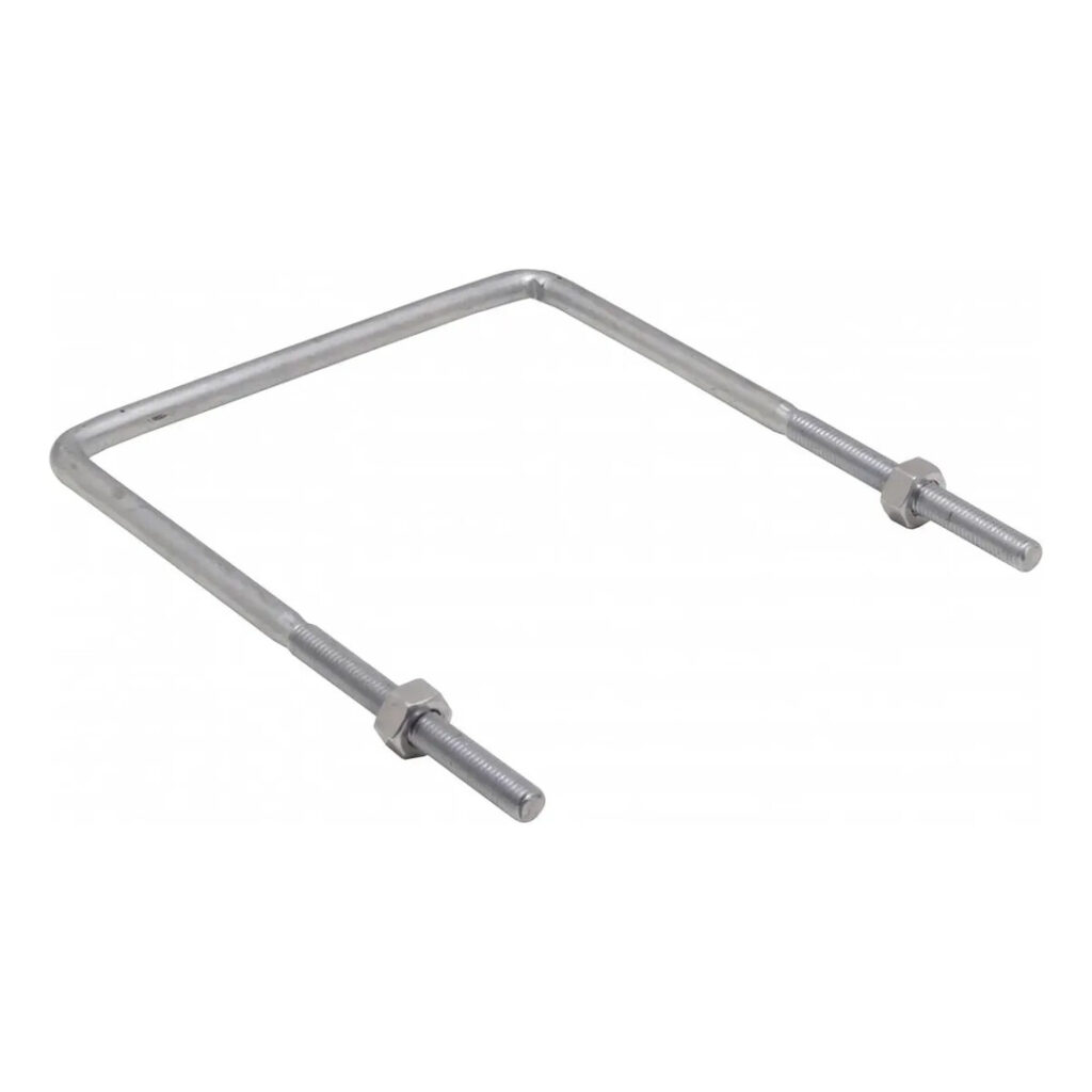 Abrazadera de 1/2" para Postes de Alta Tensión