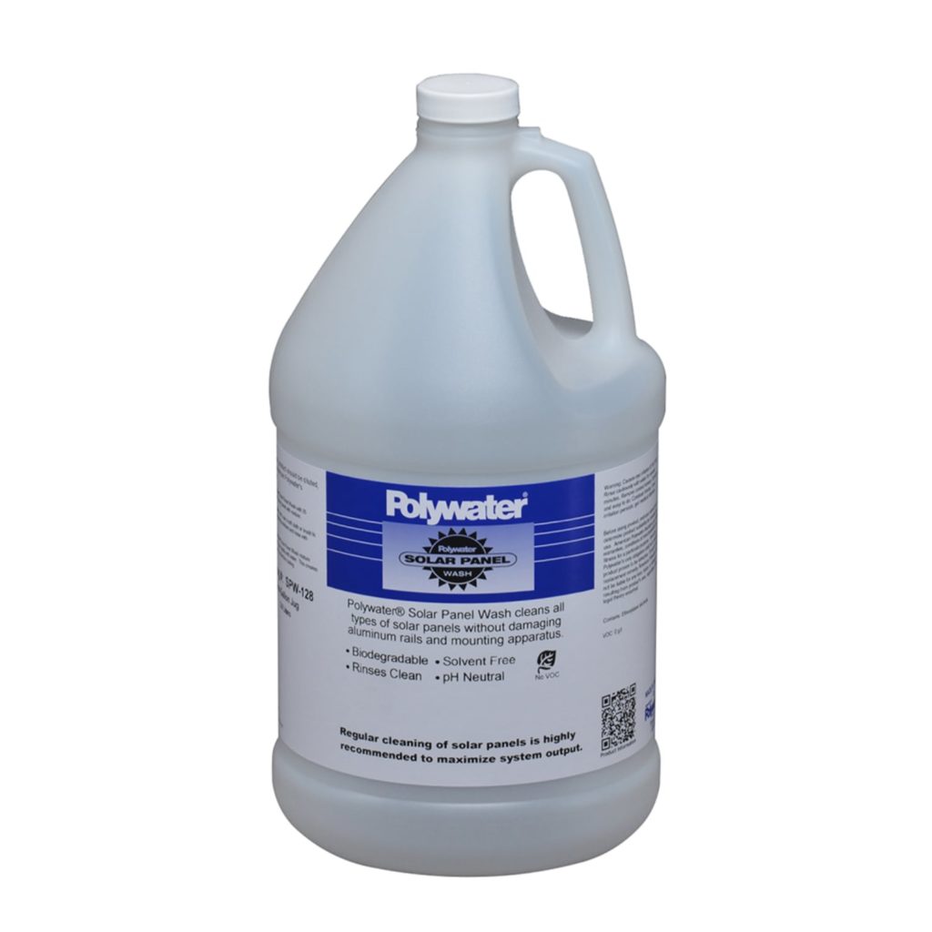 Optimiza paneles solares con limpieza segura y biodegradable Polywater SPW. Optimiza tu Energía: Guía de Limpieza con Polywater SPW.